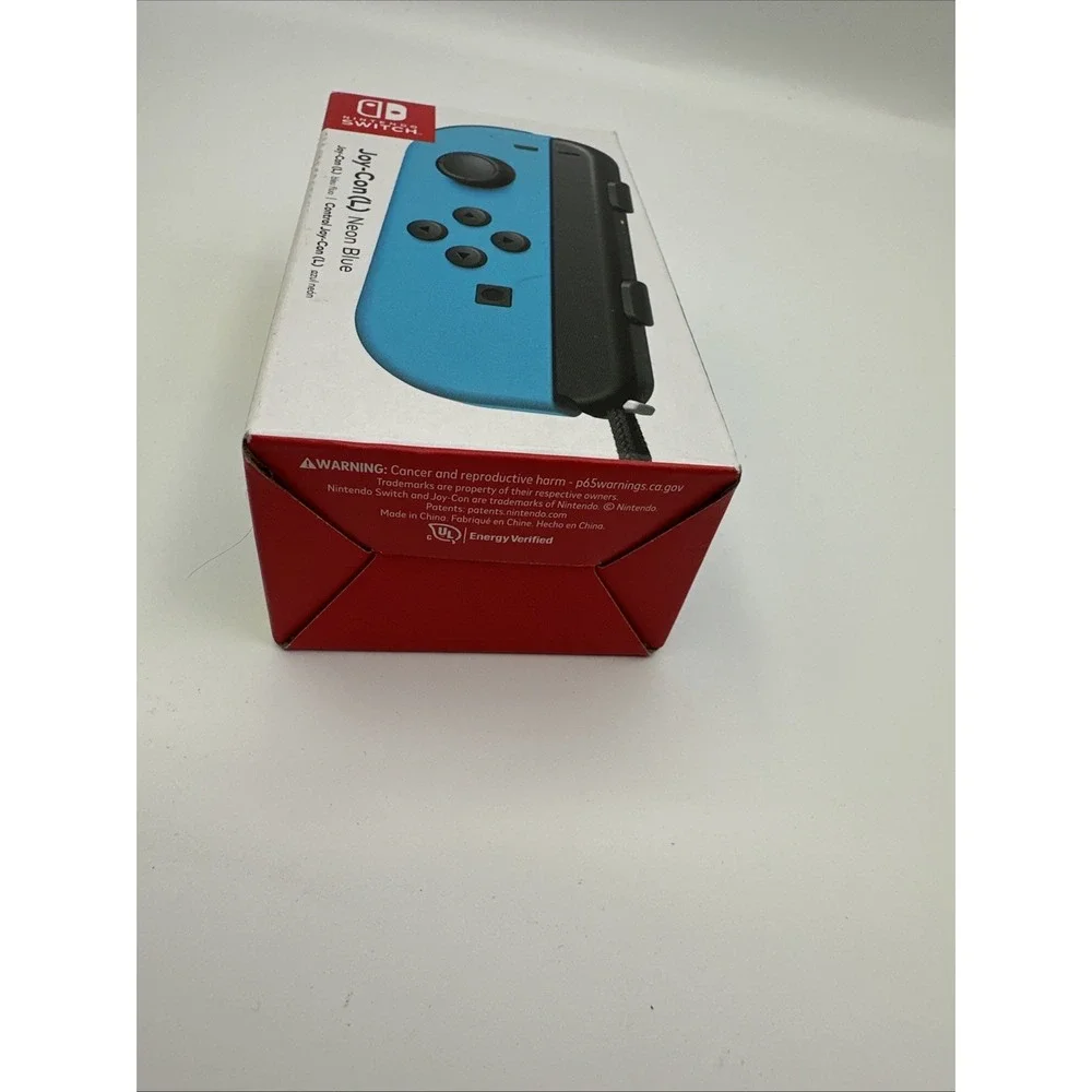 Nintendo Switch Left Joy-Con Controller (Neon Blue)